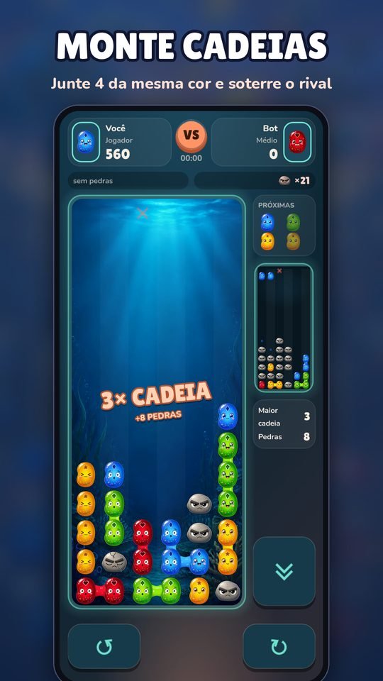 Combo em cadeia